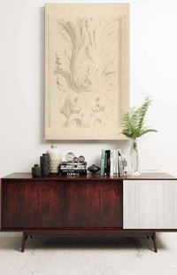 Architectural Motif Double Acanthus Fleuron by Georges Seurat Posters, Prints, & Visual Artwork