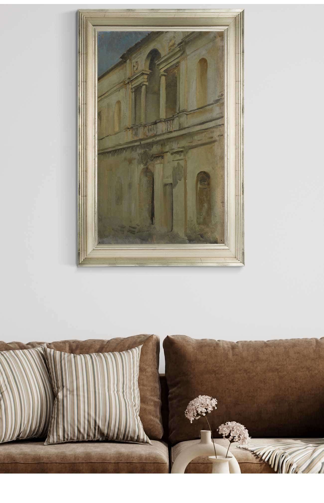 Architectural Study by Edwin Austin Abbey Posters, Prints, & Visual Artwork