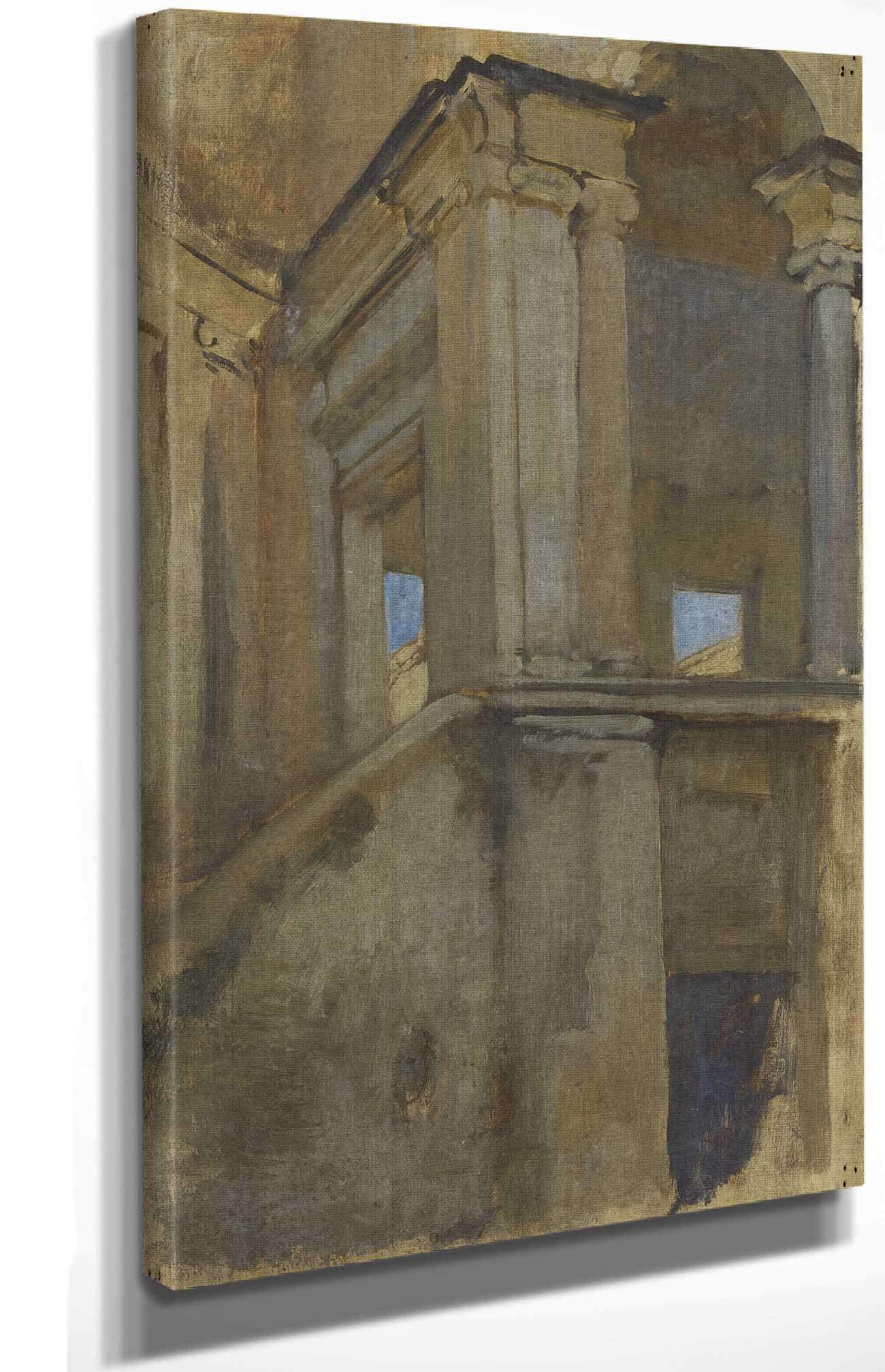 Architectural Study by Edwin Austin Abbey Posters, Prints, & Visual Artwork