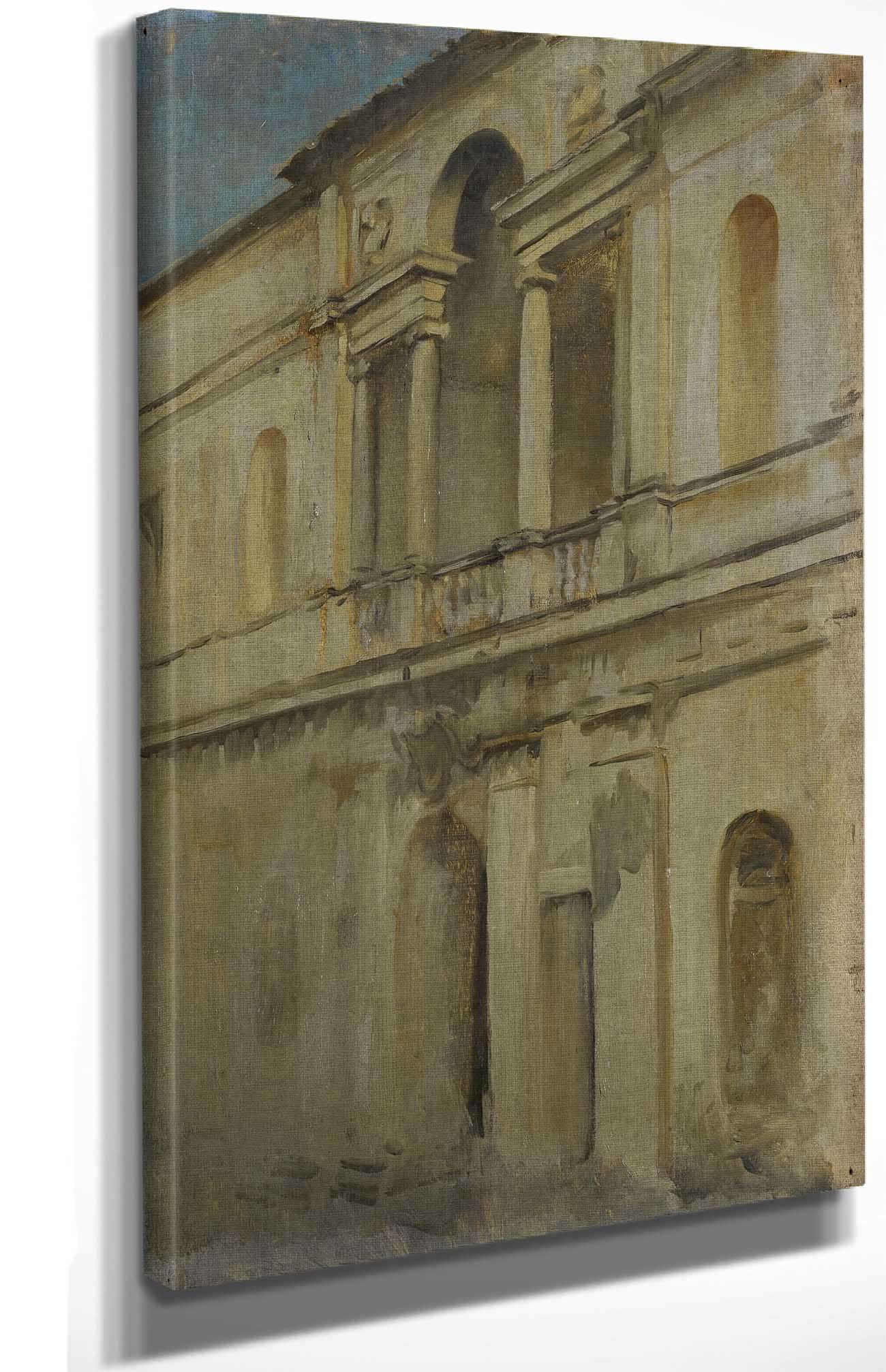 Architectural Study by Edwin Austin Abbey Posters, Prints, & Visual Artwork