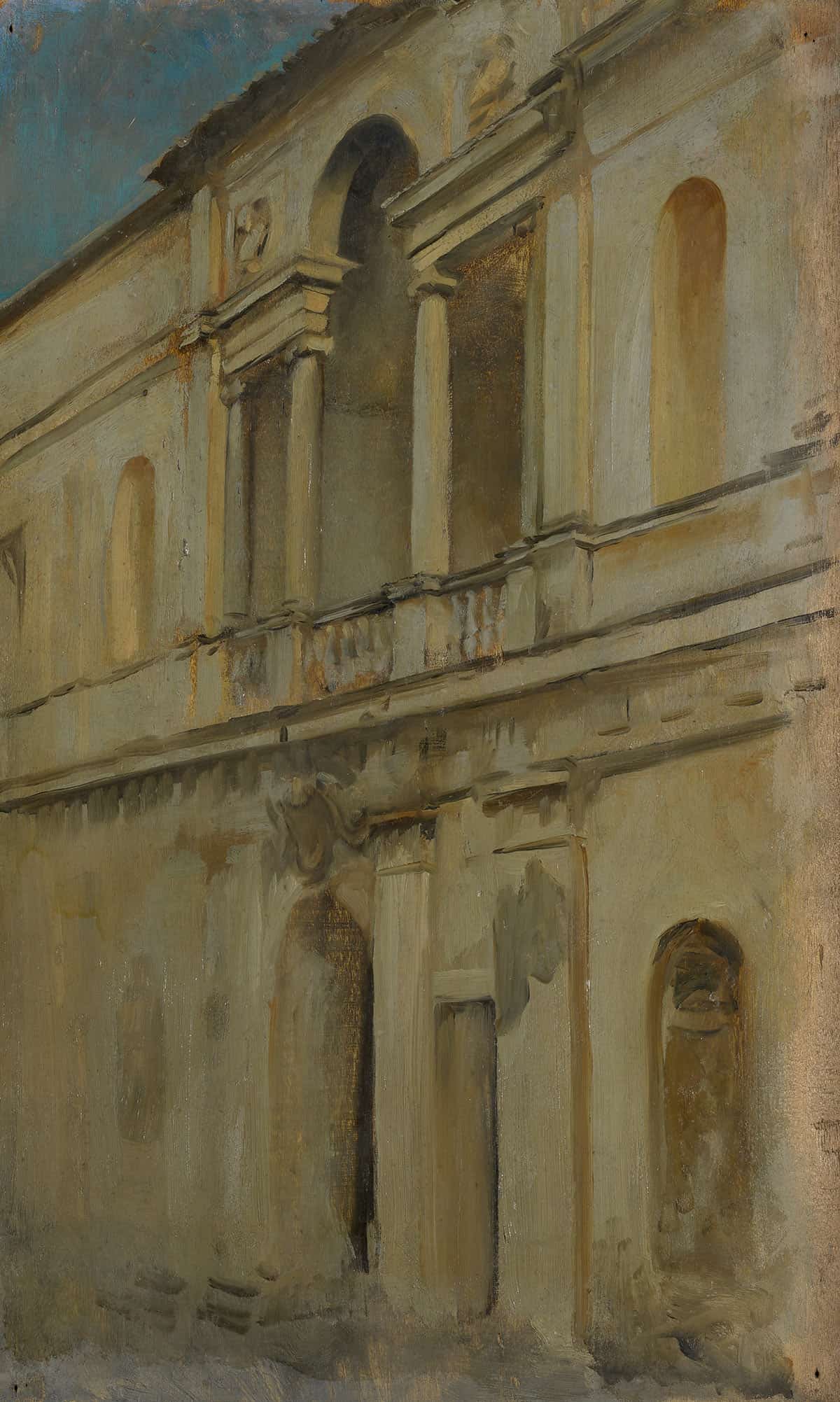Architectural Study by Edwin Austin Abbey Posters, Prints, & Visual Artwork