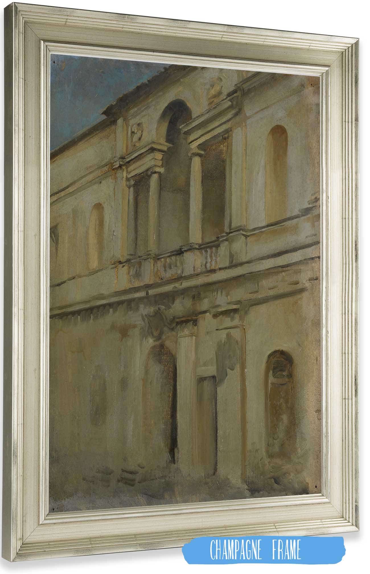 Architectural Study by Edwin Austin Abbey Posters, Prints, & Visual Artwork