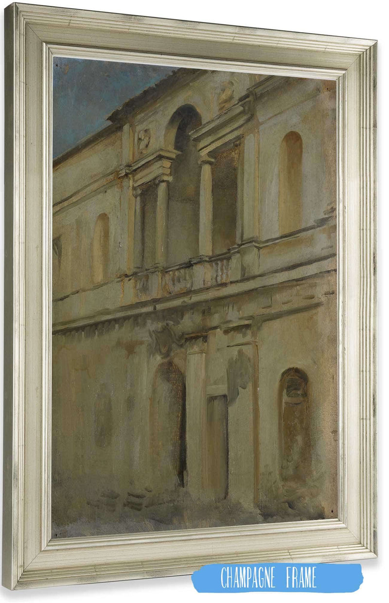 Architectural Study by Edwin Austin Abbey Posters, Prints, & Visual Artwork