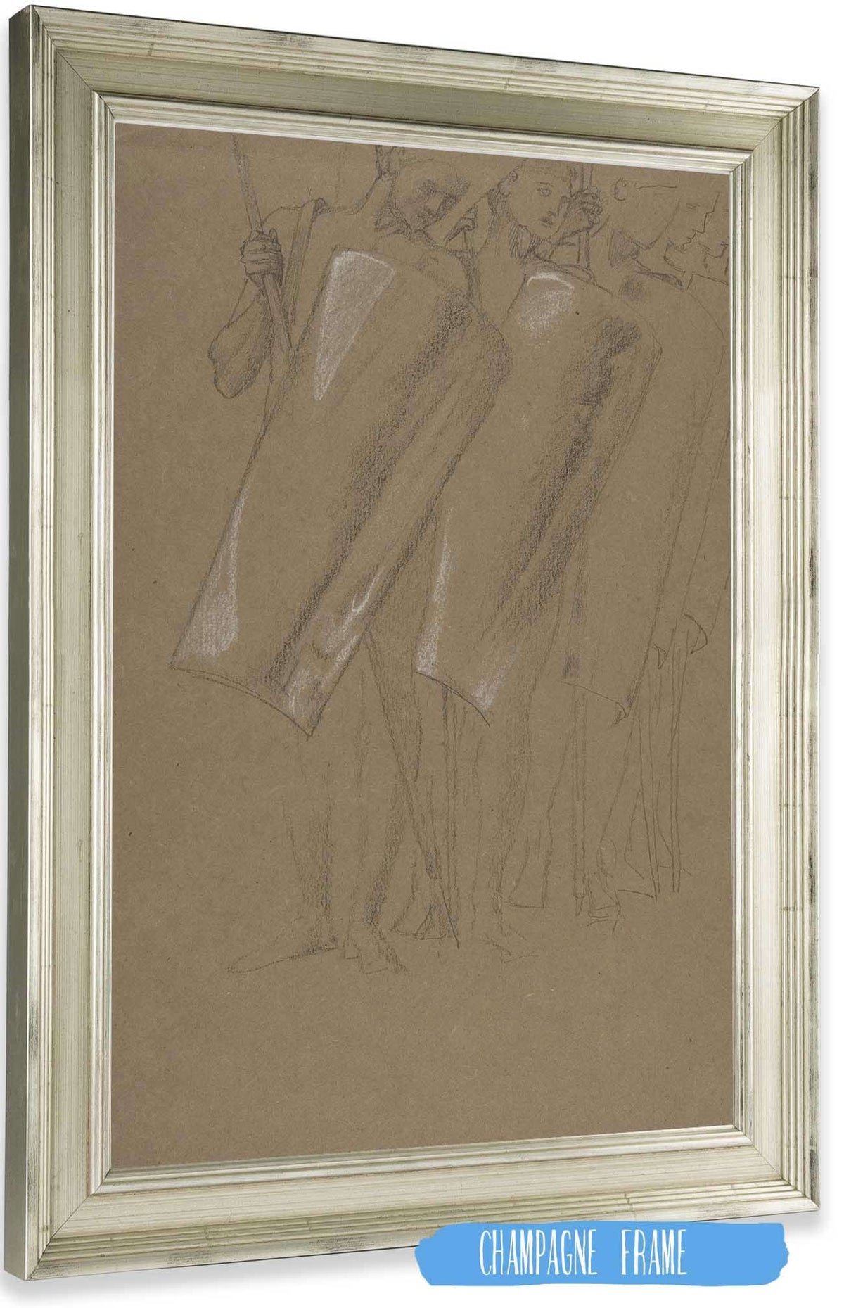 Armed Men   by Sir Edward Coley Burne Jones Posters, Prints, & Visual Artwork