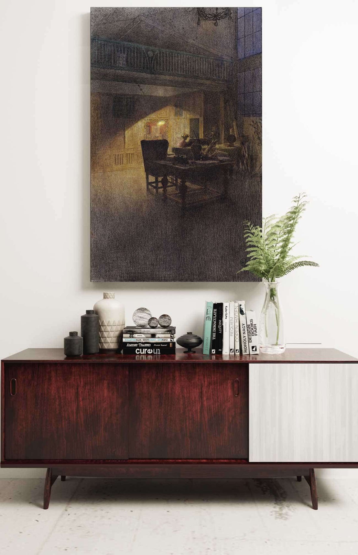 At The Piano by Carl Larsson Posters, Prints, & Visual Artwork