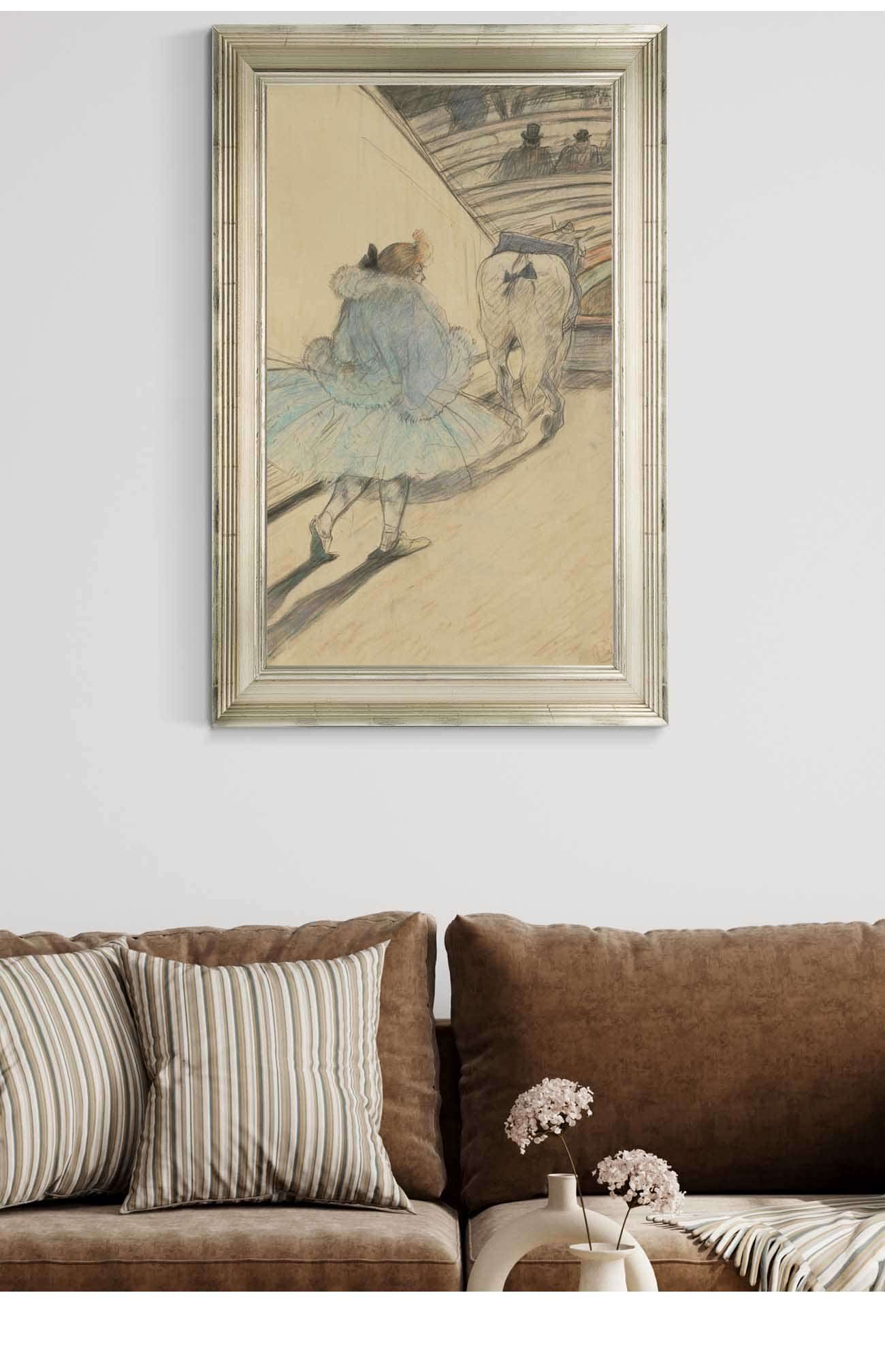 Au Cirque Entree En Piste by Henri De Toulouse Lautrec Posters, Prints, & Visual Artwork