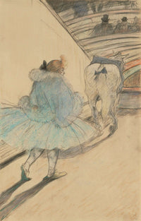 Au Cirque Entree En Piste by Henri De Toulouse Lautrec Posters, Prints, & Visual Artwork