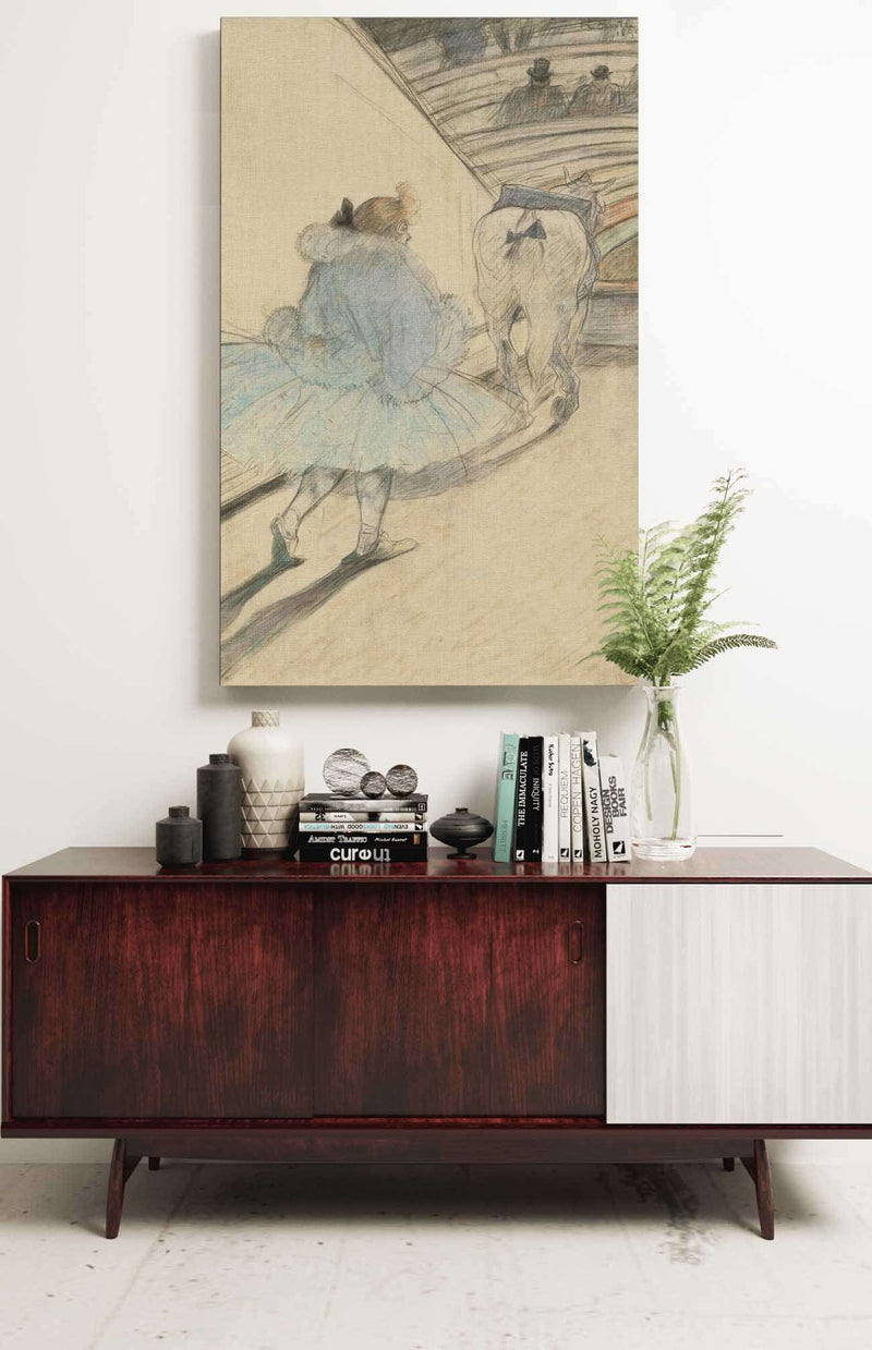 Au Cirque Entree En Piste by Henri De Toulouse Lautrec Posters, Prints, & Visual Artwork