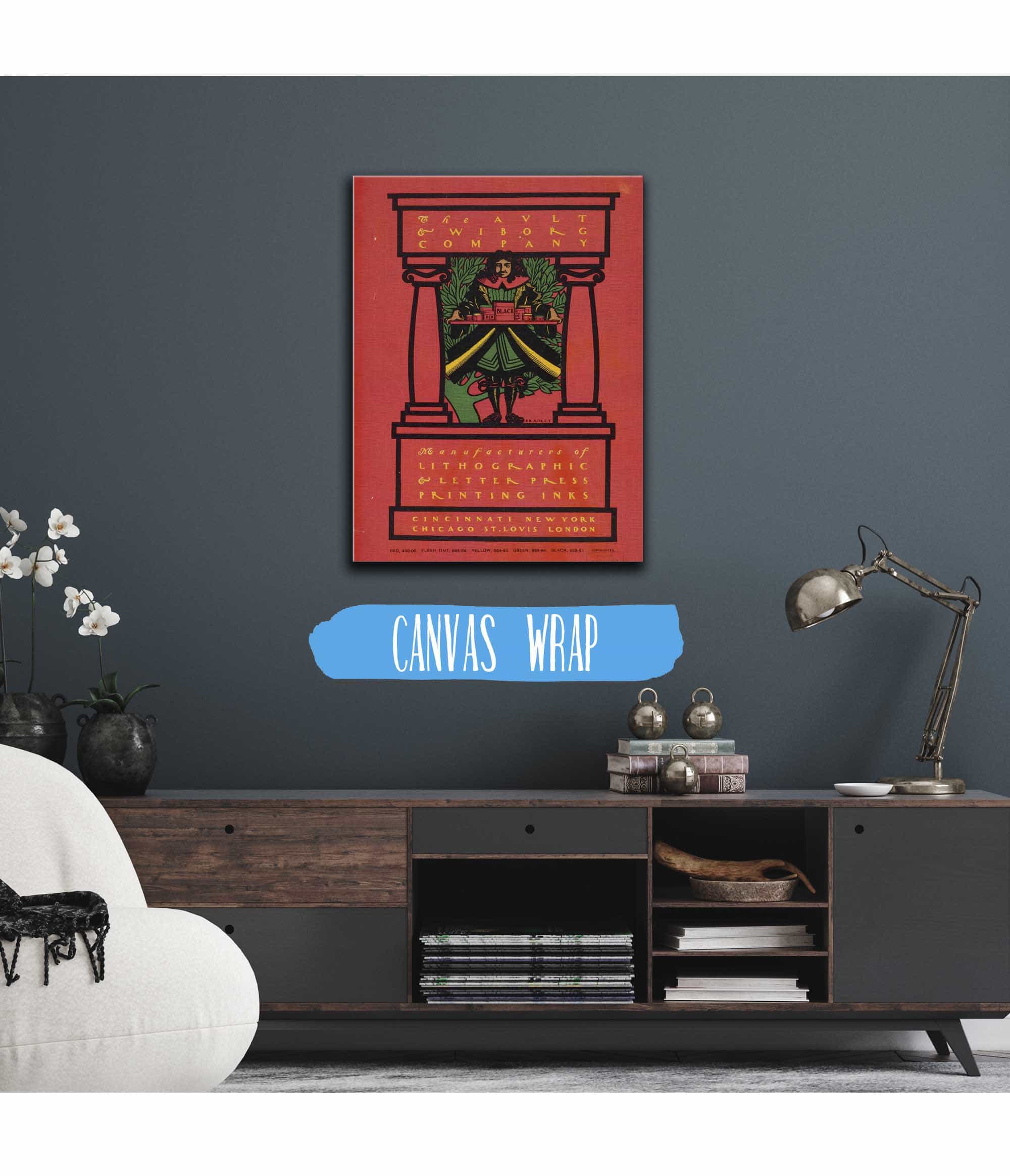 Ault And Wiborg Ad  by Will Bradley Posters, Prints, & Visual Artwork