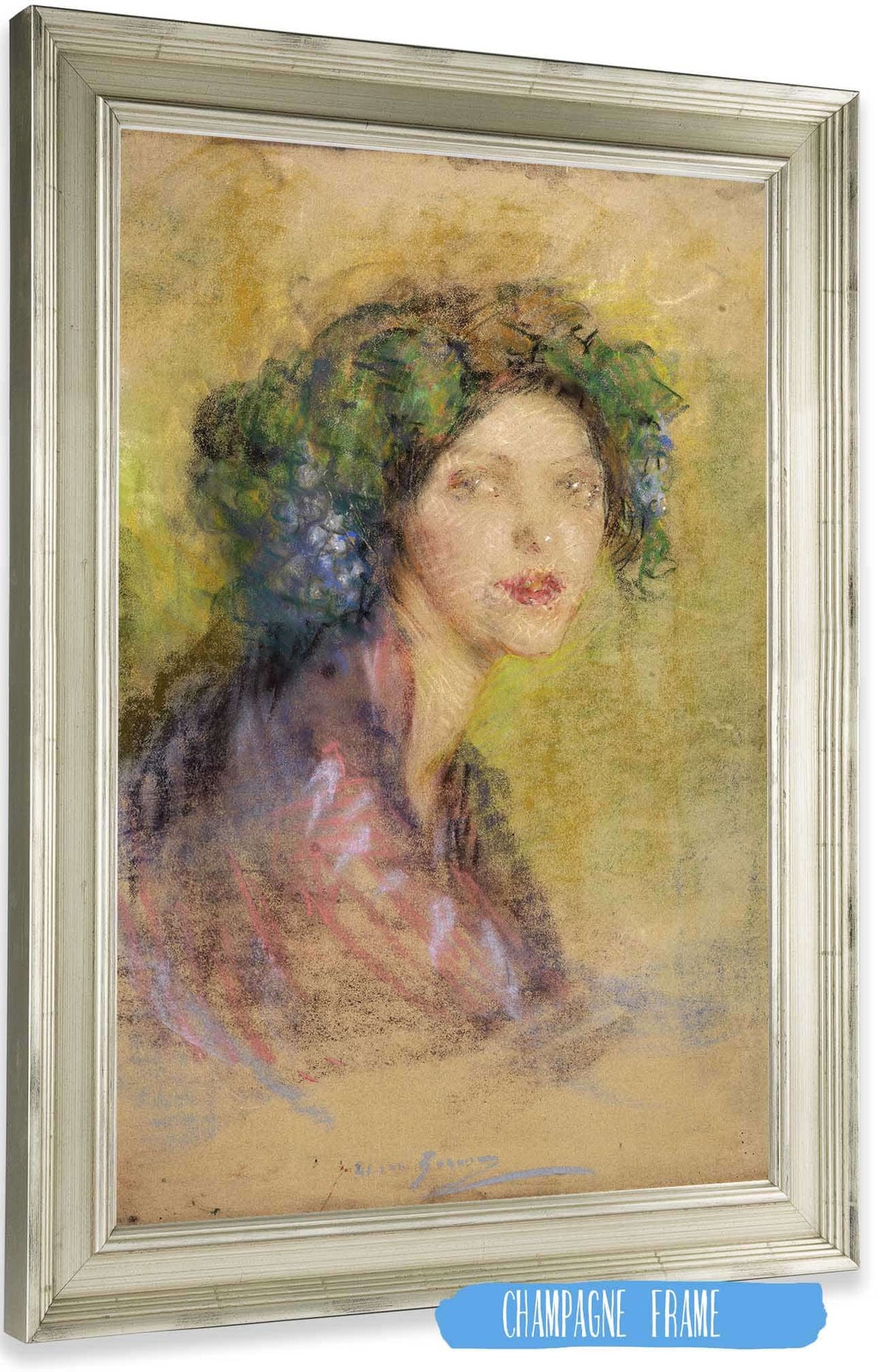 Bacchante Triste by Alice Pike Barney Posters, Prints, & Visual Artwork