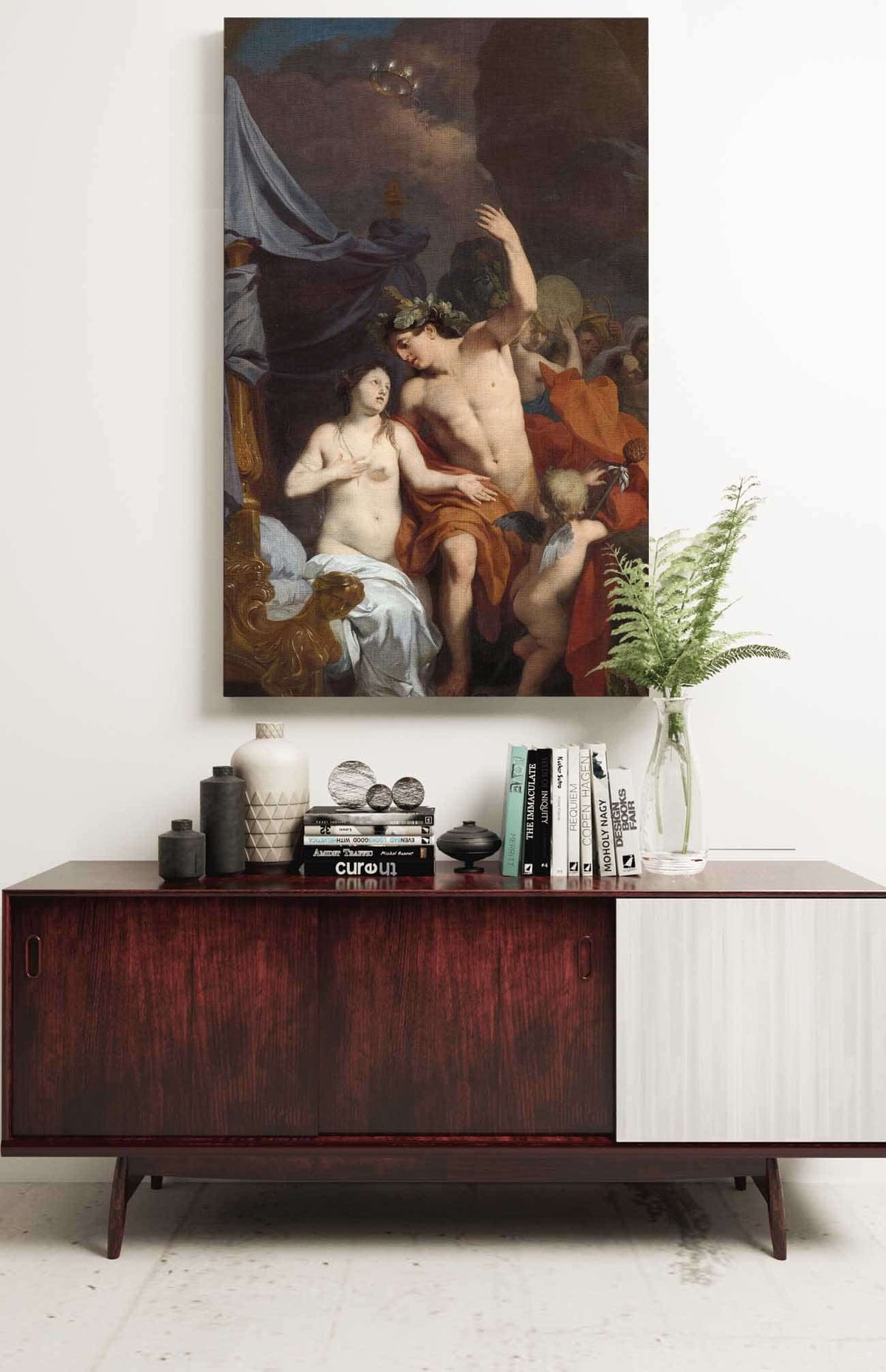 Bacchus And Ariadne  by Gerard De Lairesse Posters, Prints, & Visual Artwork