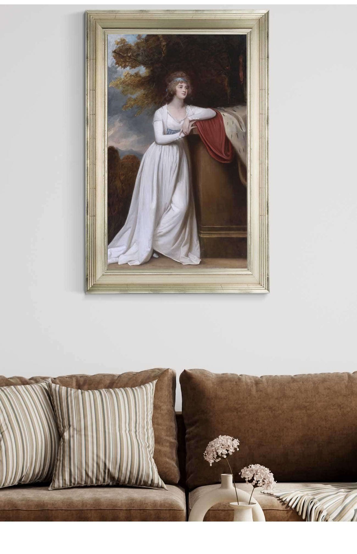 Barbara Marchioness Of Donegall by George Romney Posters, Prints, & Visual Artwork