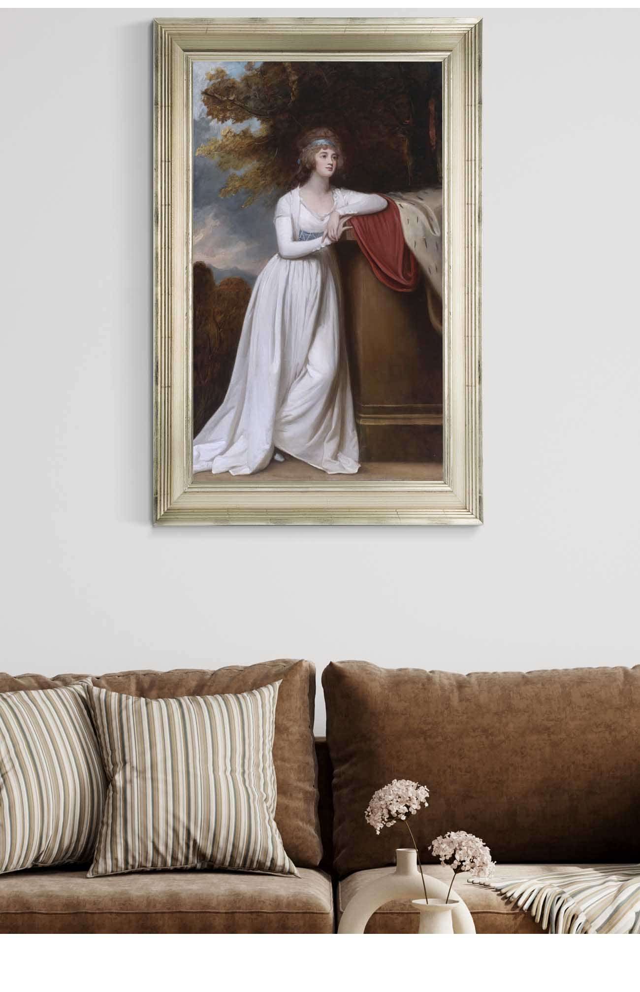 Barbara Marchioness Of Donegall by George Romney Posters, Prints, & Visual Artwork