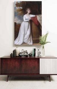 Barbara Marchioness Of Donegall by George Romney Posters, Prints, & Visual Artwork