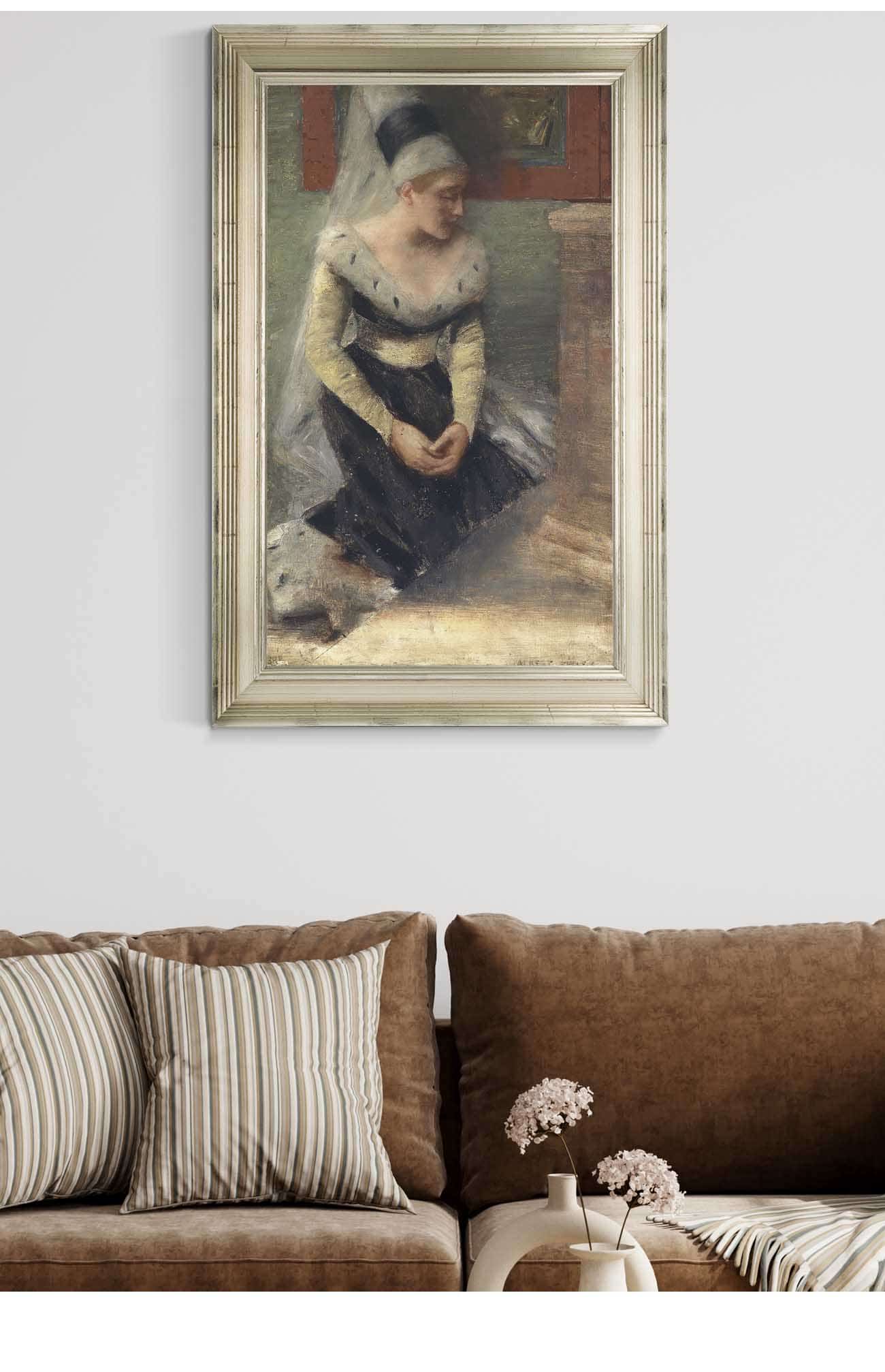 Burgfraulein by Albert Von Keller Posters, Prints, & Visual Artwork