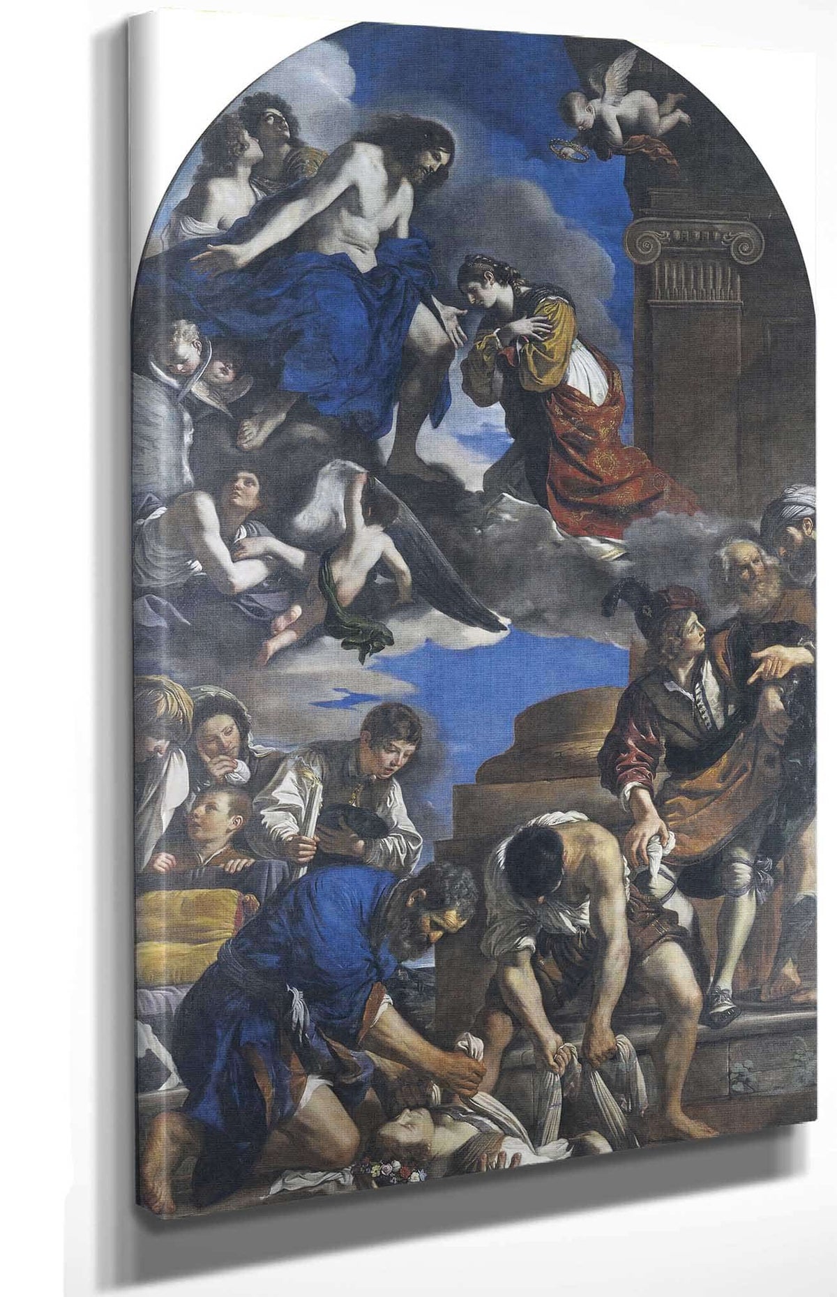 Burial Of Saint Petronilla by Guercino Posters, Prints, & Visual Artwork