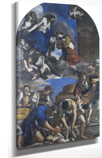 Burial Of Saint Petronilla by Guercino Posters, Prints, & Visual Artwork