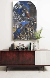 Burial Of Saint Petronilla by Guercino Posters, Prints, & Visual Artwork