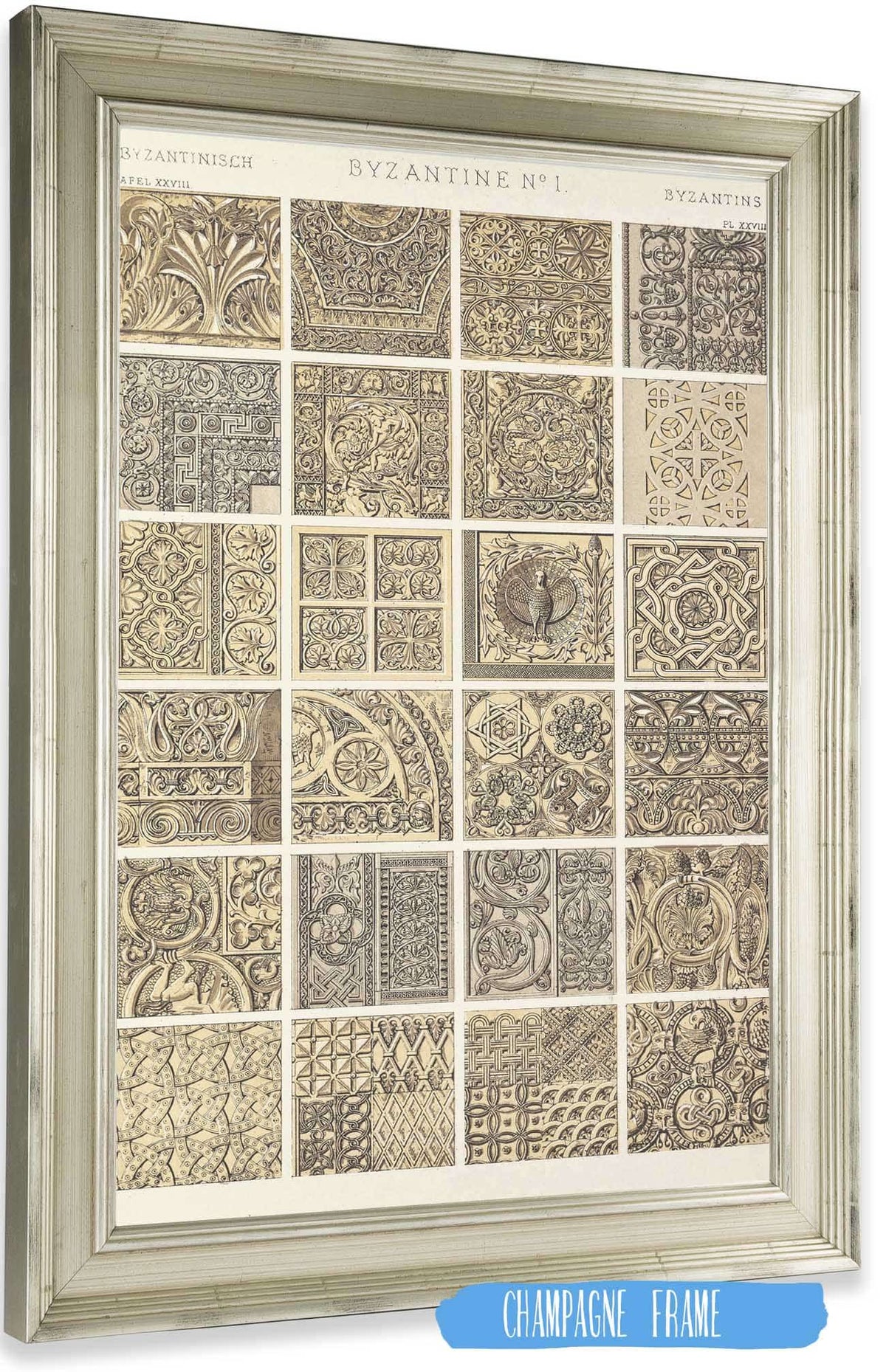 Byzantine No  by Owen Jones Posters, Prints, & Visual Artwork