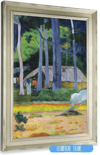 Cabane Sous Les Arbres by Paul Gauguin Posters, Prints, & Visual Artwork