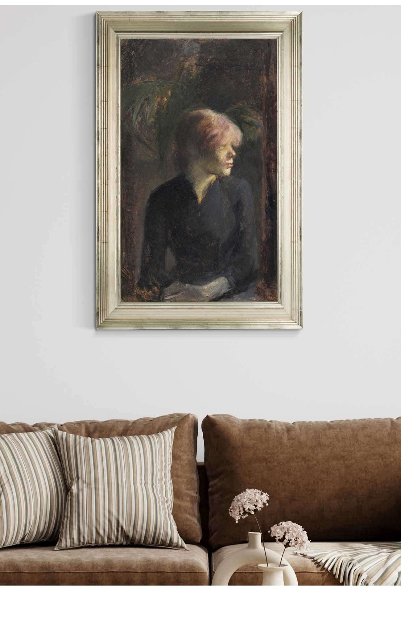 Carmen Gaudin by Henri De Toulouse Lautrec Posters, Prints, & Visual Artwork