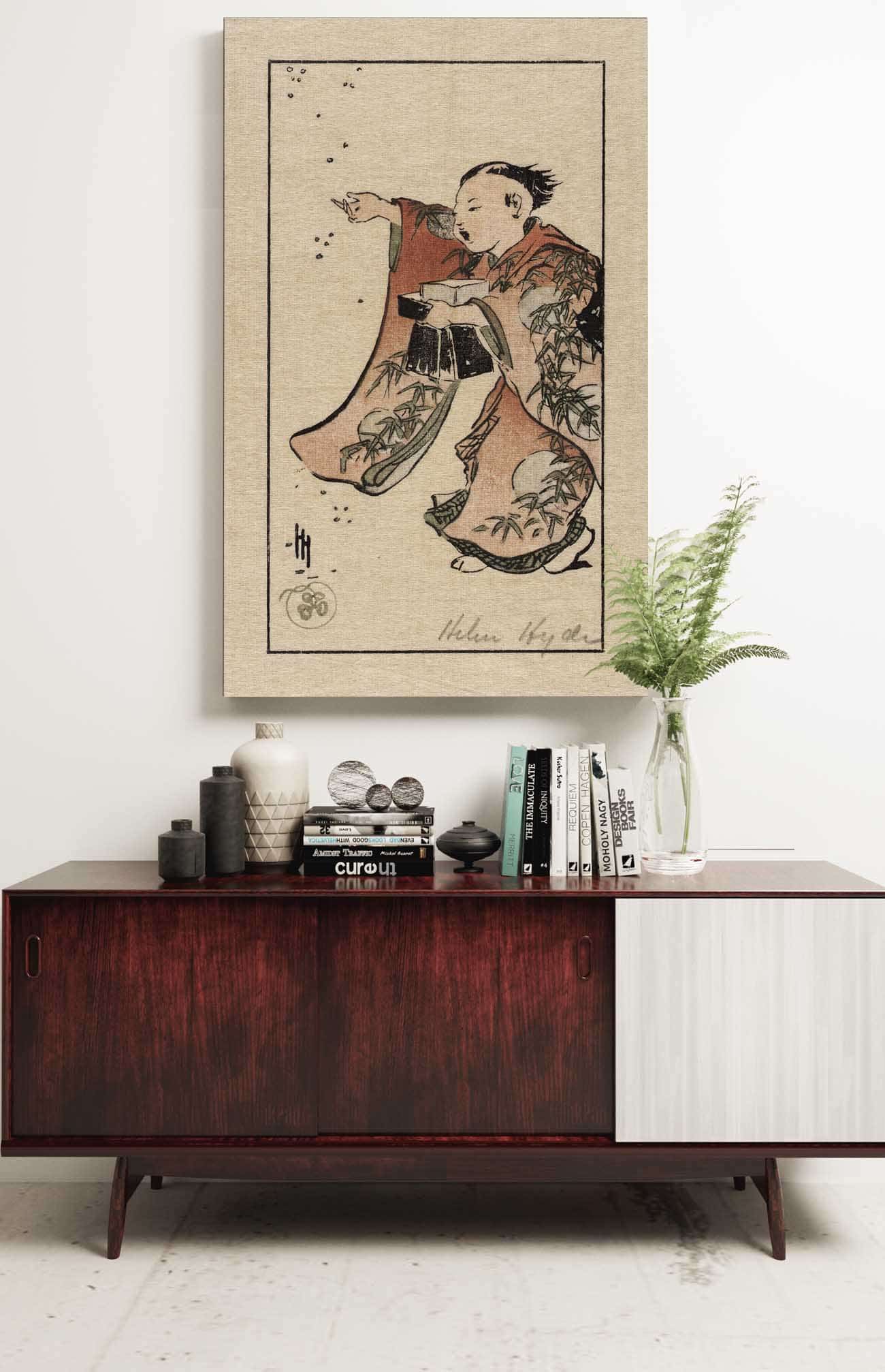 Casting Out Bad Luck by Helen Hyde Posters, Prints, & Visual Artwork