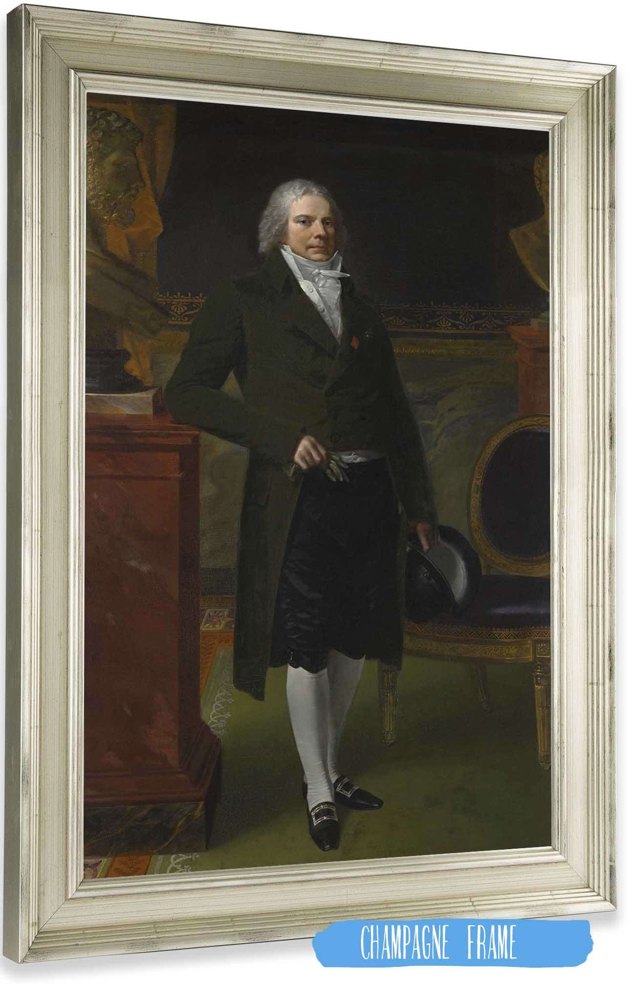 Charles Maurice De Talleyrand Perigord   Prince De Talleyrand by Pierre Paul Prudhon Posters, Prints, & Visual Artwork