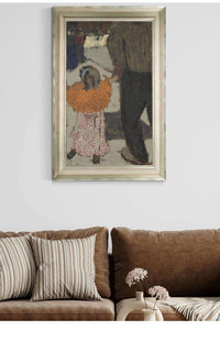 Child Wearing A Red Scarf by Edouard Vuillard Posters, Prints, & Visual Artwork