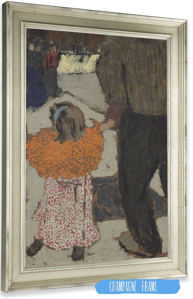 Child Wearing A Red Scarf by Edouard Vuillard Posters, Prints, & Visual Artwork