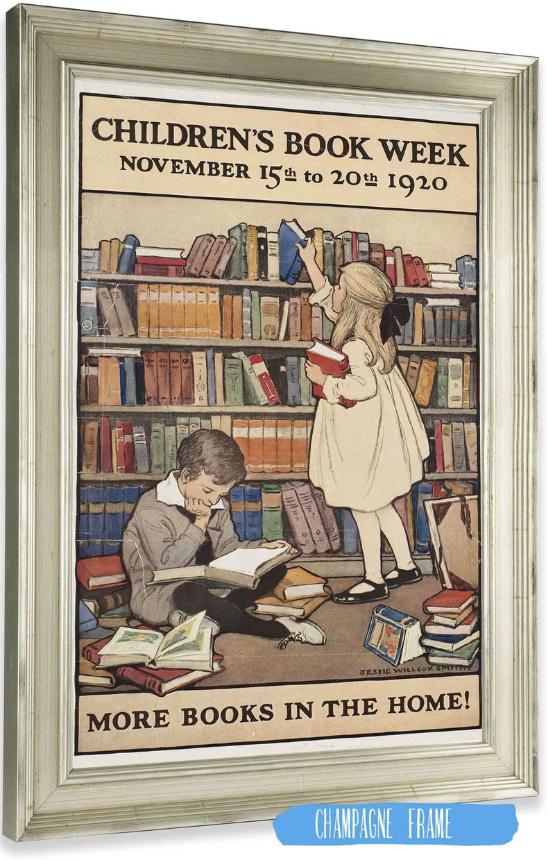 Childrens Book Week November Th To Th by Jessie Willcox Smith Posters, Prints, & Visual Artwork