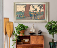 Chiriu   by Ando Hiroshige Posters, Prints, & Visual Artwork