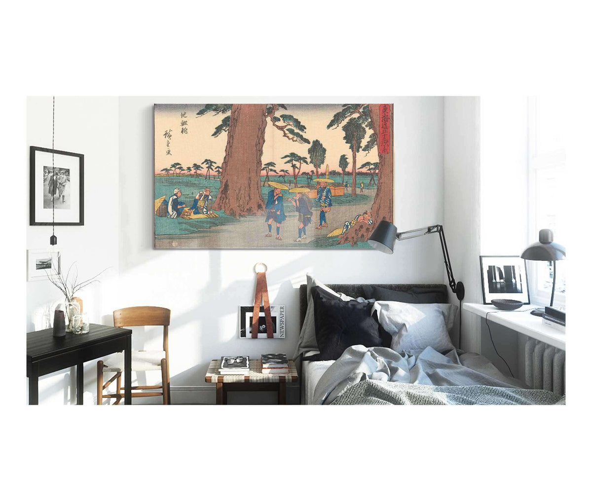 Chiriu   by Ando Hiroshige Posters, Prints, & Visual Artwork