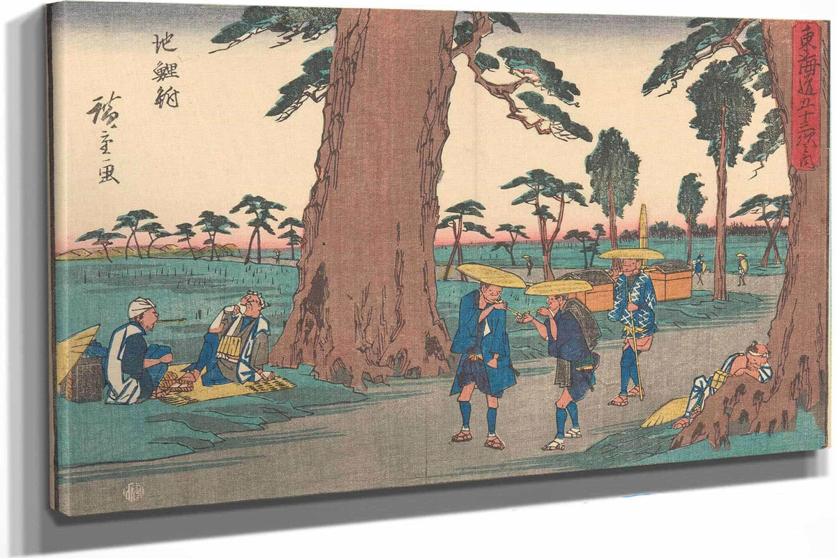 Chiriu   by Ando Hiroshige Posters, Prints, & Visual Artwork