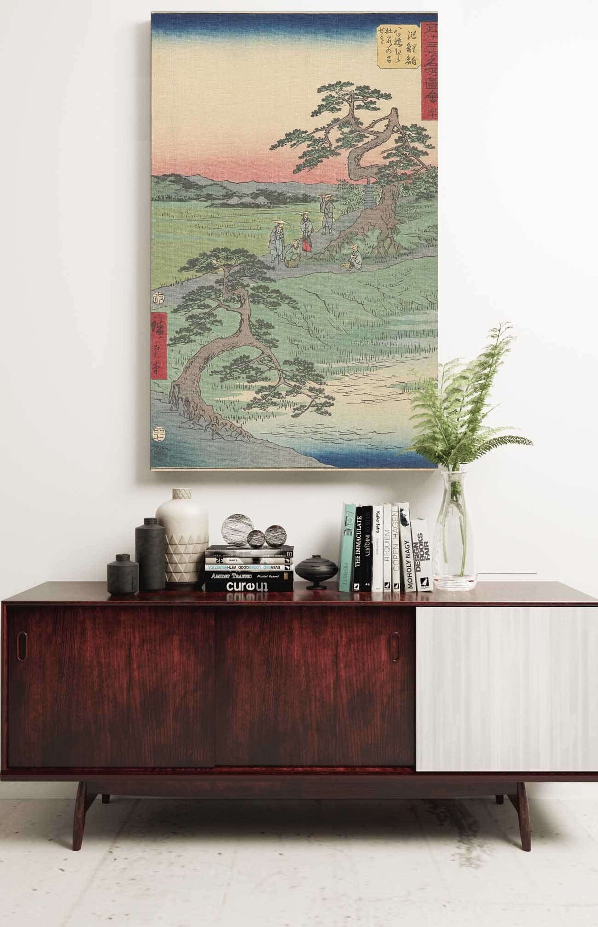 Chiriu   by Ando Hiroshige Posters, Prints, & Visual Artwork