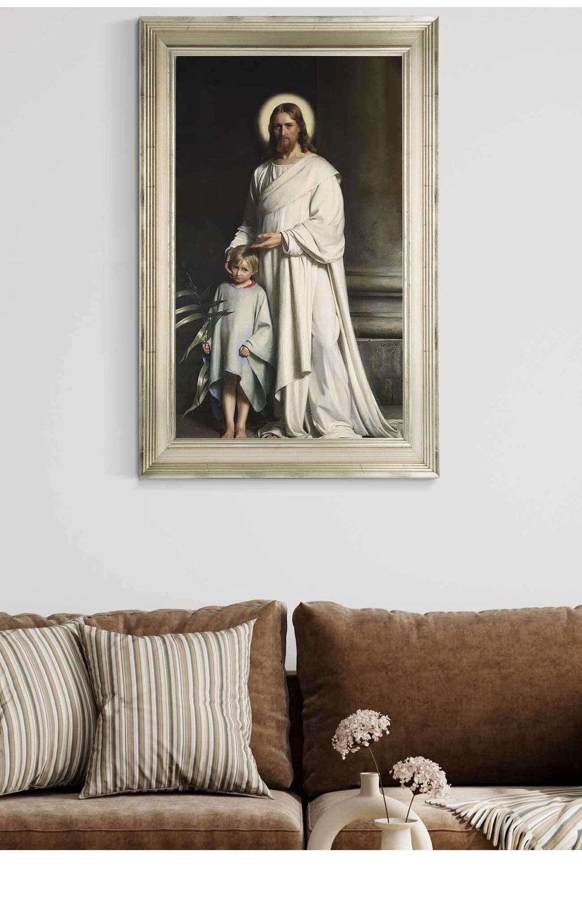 Christ Blessing The Little Child by Carl Bloch Posters, Prints, & Visual Artwork