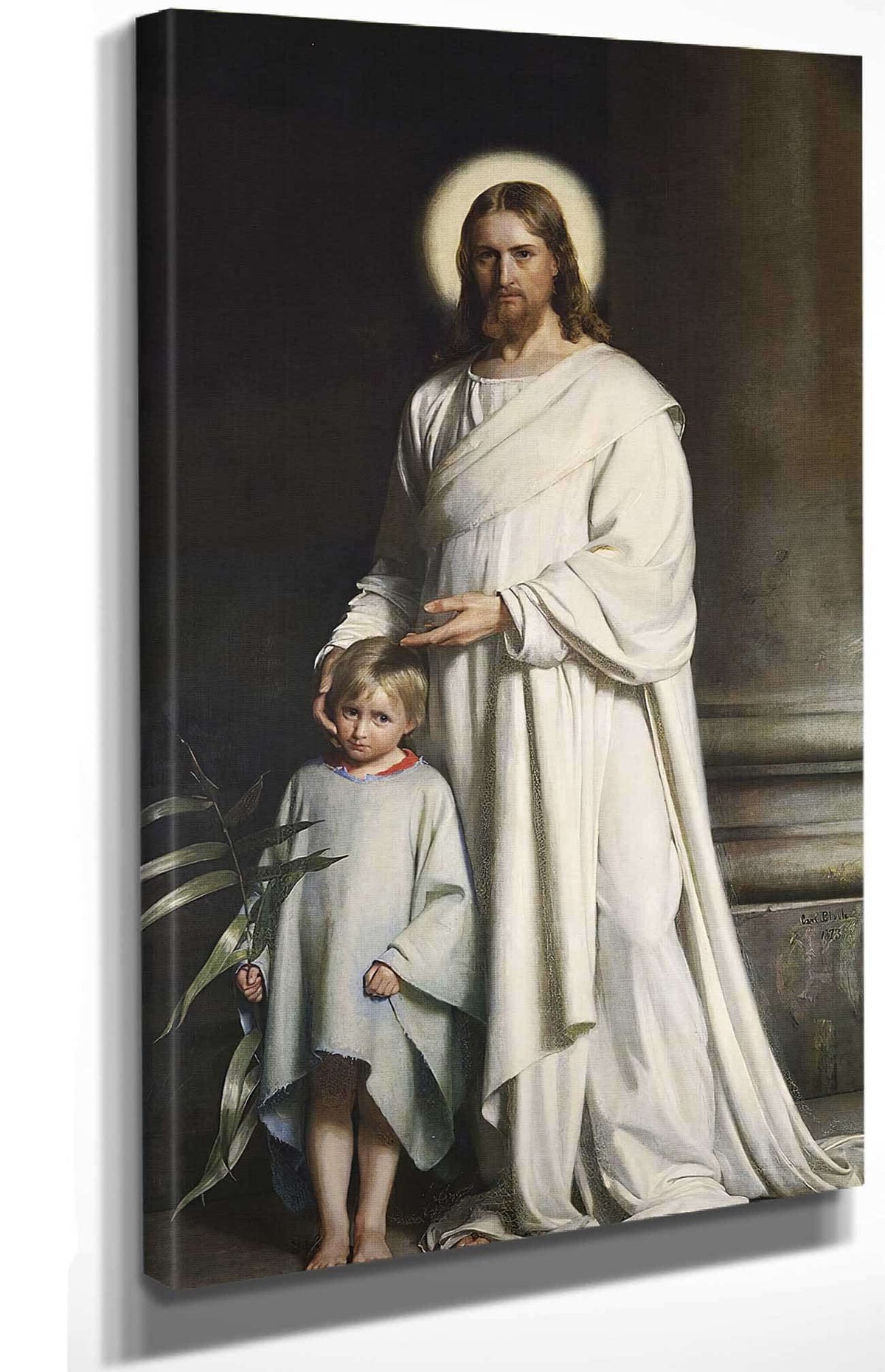Christ Blessing The Little Child by Carl Bloch Posters, Prints, & Visual Artwork