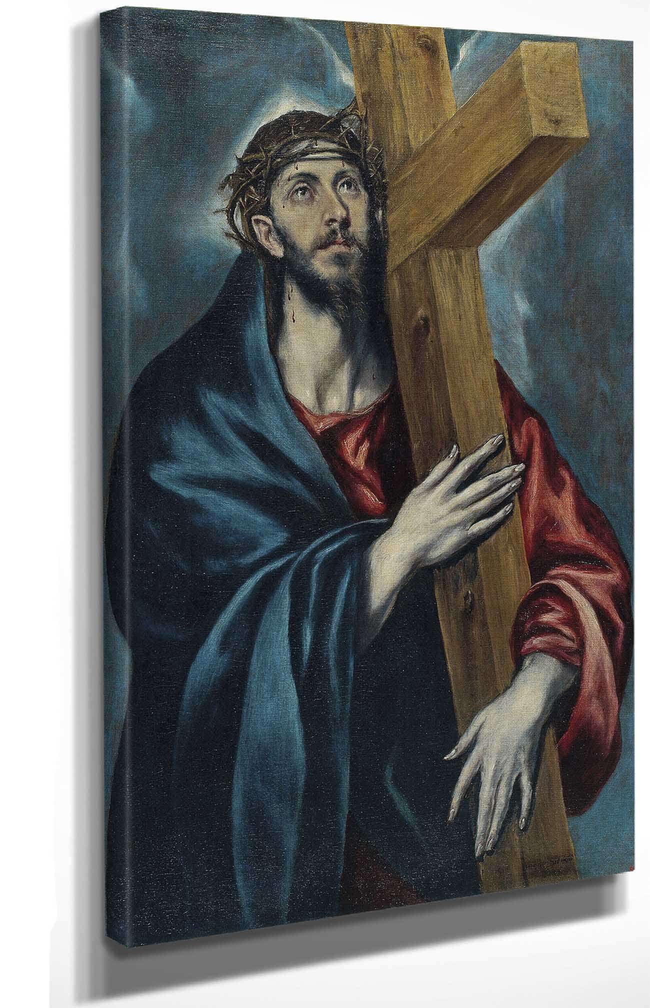 Christ Carrying The Cross From Until by El Greco Posters, Prints, & Visual Artwork