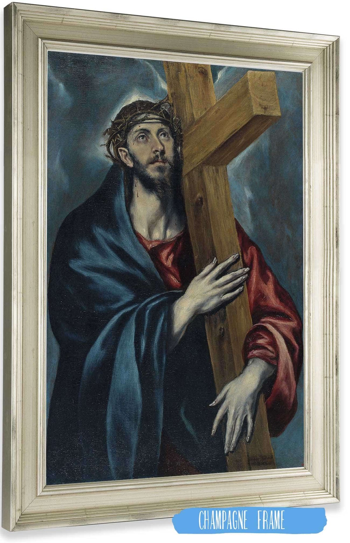 Christ Carrying The Cross From Until by El Greco Posters, Prints, & Visual Artwork