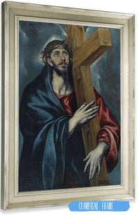 Christ Carrying The Cross From Until by El Greco Posters, Prints, & Visual Artwork