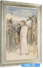 Christ Is Taken To Calvary by Albert Edelfelt Posters, Prints, & Visual Artwork