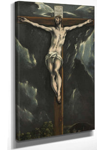 Christ On The Cross by El Greco Posters, Prints, & Visual Artwork