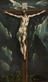 Christ On The Cross by El Greco Posters, Prints, & Visual Artwork