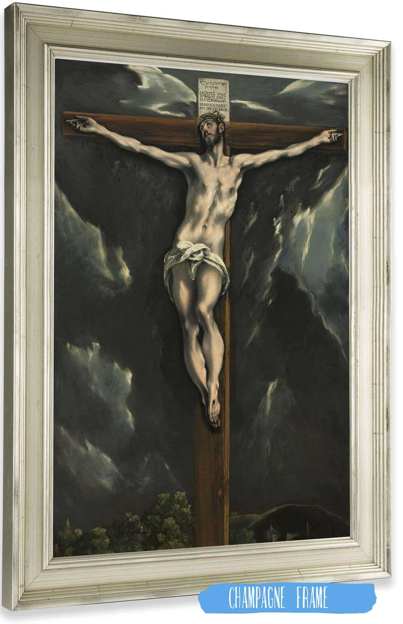 Christ On The Cross by El Greco Posters, Prints, & Visual Artwork