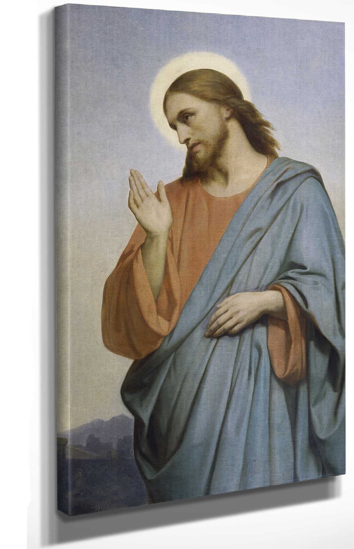 Christ Weeping Over Jerusalem by Ary Scheffer Posters, Prints, & Visual Artwork