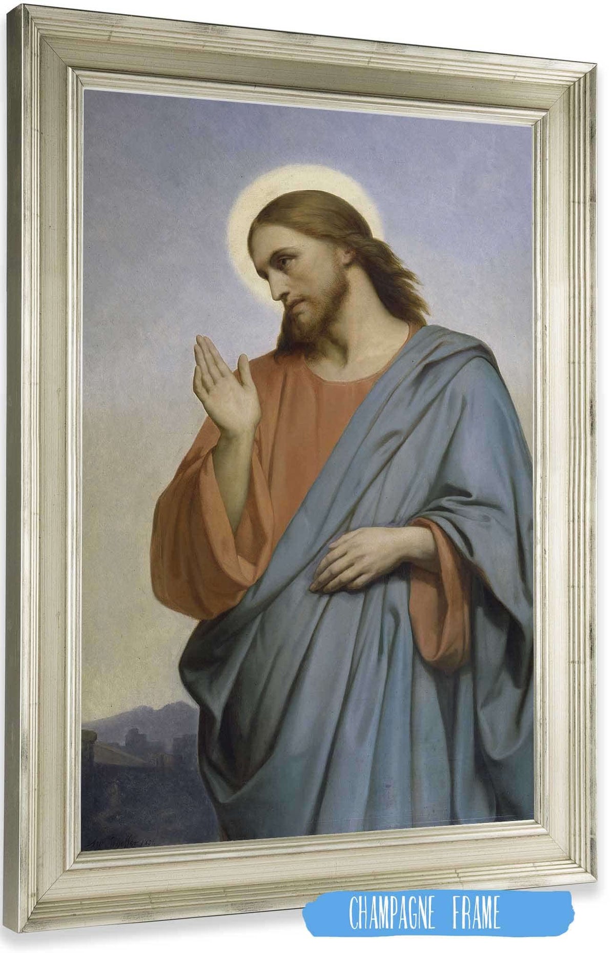 Christ Weeping Over Jerusalem by Ary Scheffer Posters, Prints, & Visual Artwork