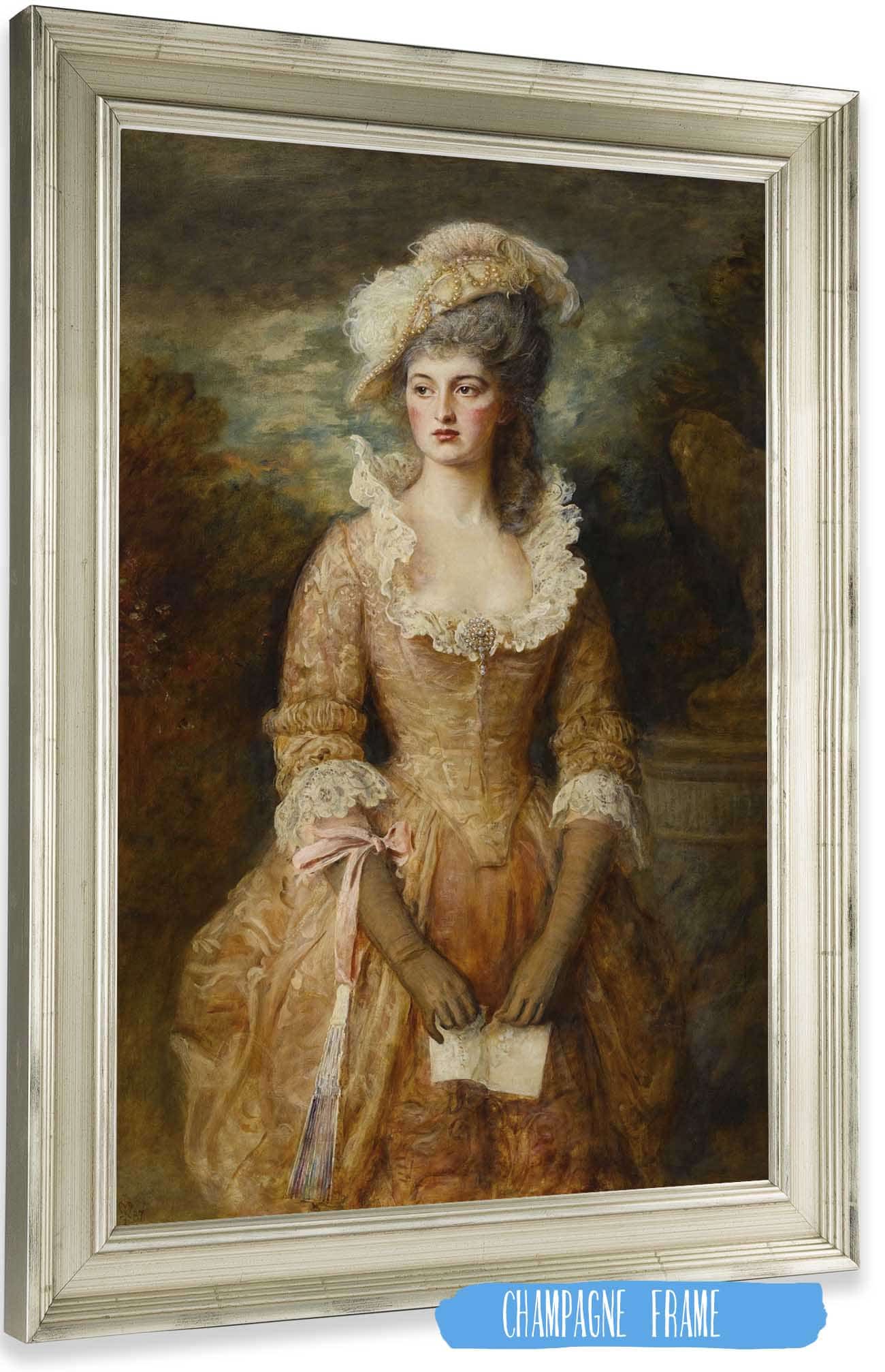 Clarissa by Sir John Everett Millais Posters, Prints, & Visual Artwork