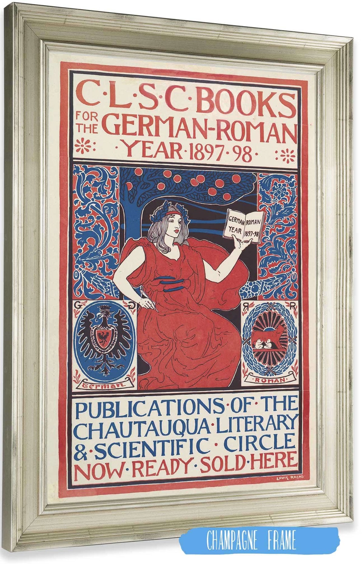 Clsc Books by Louis Rhead Posters, Prints, & Visual Artwork