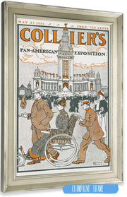 Colliers Pan American Exposition by Edward Penfield Posters, Prints, & Visual Artwork