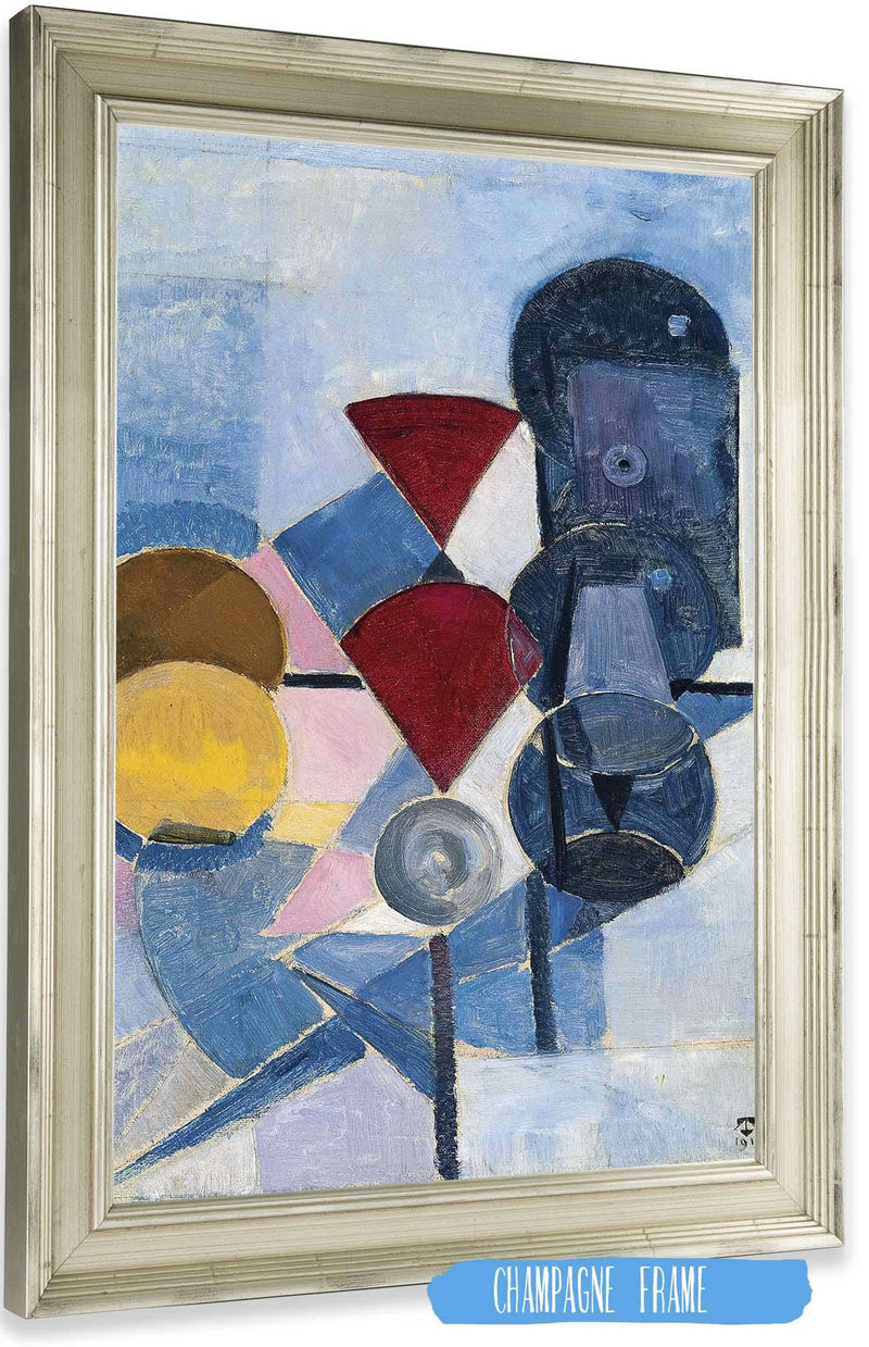 Composition Ii Still Life by Theo Van Doesburg Posters, Prints, & Visual Artwork