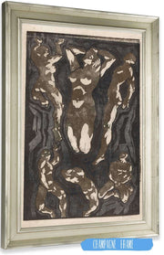 Composition With Six Human Figures  by Reijer Stolk Posters, Prints, & Visual Artwork
